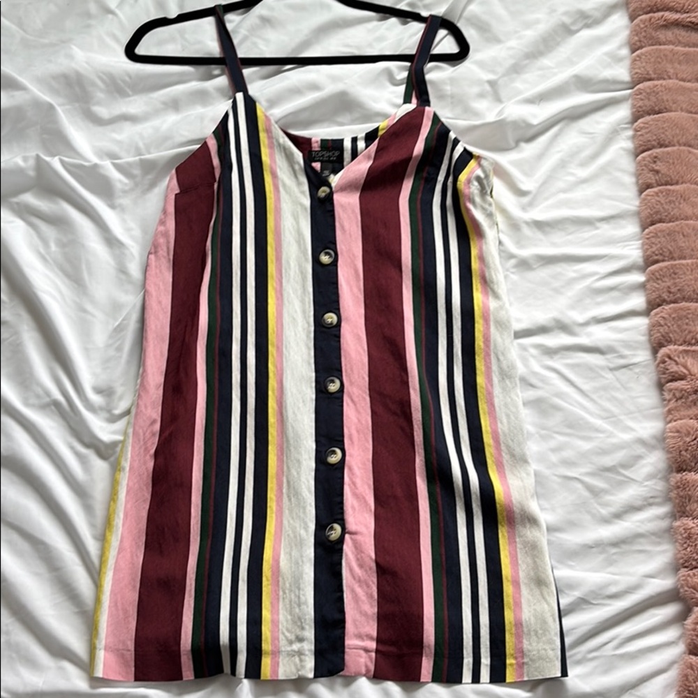 Topshop striped dress